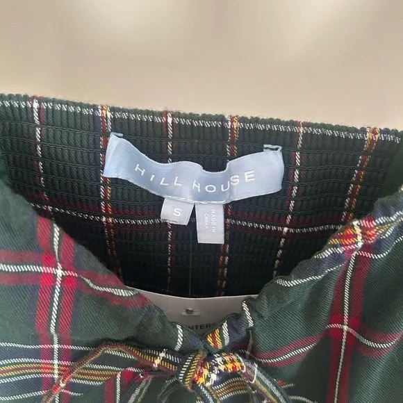 Hill House Ophelia Dress Green Plaid NWT size Small - Picture 3 of 4